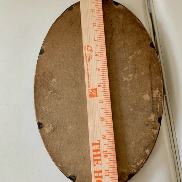Vintage Metal Oval Picture From Holland 8/12 Inch - Picture 11 of 14